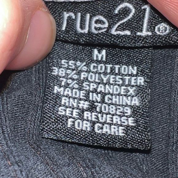 Blue Cold shoulder short sleeve t shirt, fitted and stretchy - Picture 4 of 6